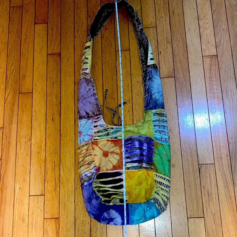 Gorgeous Kathmandu Imports Patchwork Bohemian Shoulder/Crossbody Bag EUC